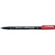 Staedtler 313-2 marcador permanente Punta redonda Rojo 10 pieza(s)